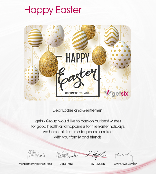 Happy Easter card 2017